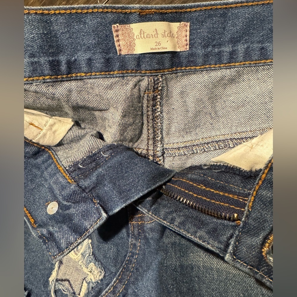 Altar’d State Denim Star Shorts - Picture 8 of 10
